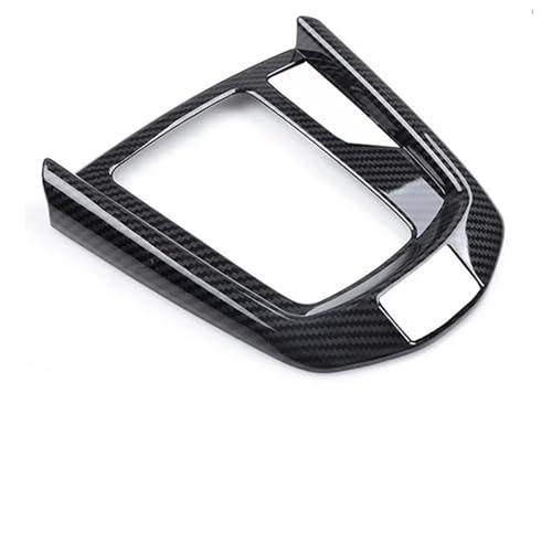 WRWRW Mittelkonsolen-Dekorationsrahmenabdeckung, Schalthebelverkleidung, passend for Mazda CX3 2015–2021, passend for Mazda 2 2020–2021, Zubehör (passend for Rechtslenker)(Black) von WRWRW
