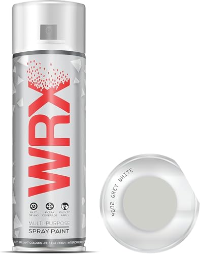 WRX 2 x Sprühfarbe 400 ml - Grau Weiß 9002 von WRX