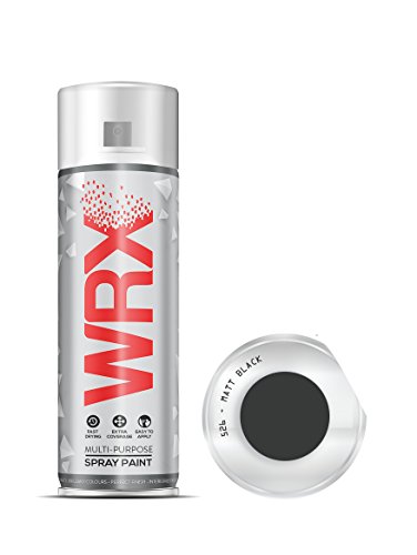 WRX 6 x Sprühfarbe 400 ml - Matt Schwarz 526 von WRX