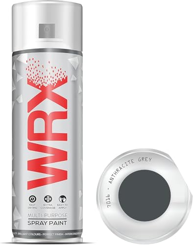 WRX Sprühfarbe 400 ml - Anthrazitgrau 7016 - RAL 7016 Mehrzweck, Ozonfreundlich von WRX