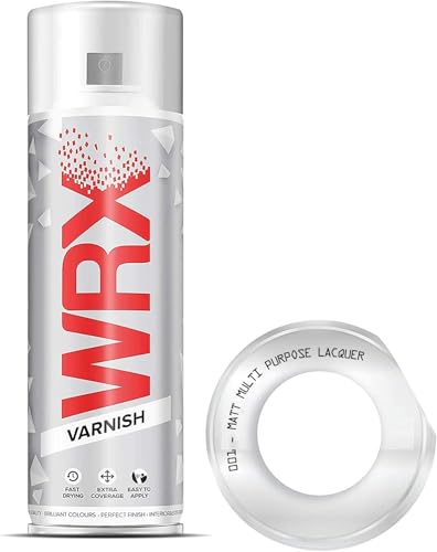 WRX Sprühfarbe 400 ml - Transparent Mattlack 001 von WRX