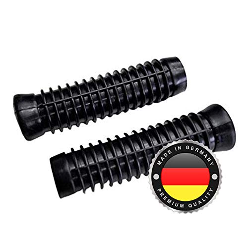 BKM – 2X Universal Schubkarrengriffe Ø 19 mm | für jeden runden Griff von Schubkarre & Sackkarre | Gummigriffe rutschfest und praktisch | für Schiebkarre und Hofkarre von WS · SYSTEM