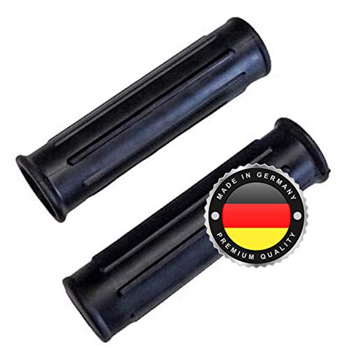 BKM – 2X Universal Schubkarrengriffe Ø 24 mm | für jeden runden Griff von Schubkarre & Sackkarre | Gummigriffe rutschfest und praktisch | für Schiebkarre und Hofkarre von WS · SYSTEM