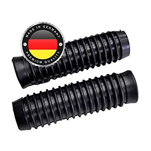 BKM – 2X Universal Schubkarrengriffe Ø 25 mm | für jeden runden Griff von Schubkarre & Sackkarre | Gummigriffe rutschfest und praktisch | für Schiebkarre und Hofkarre von WS · SYSTEM