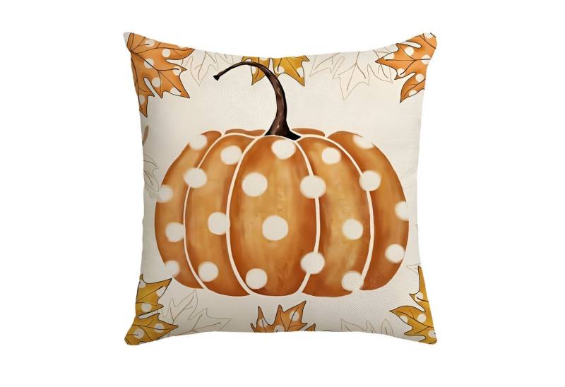 WS-Trend Kissenhülle Herbst Motiv 2er Set Kissenbezug Dekokissen 45x45 cm, (2 Stück) von WS-Trend