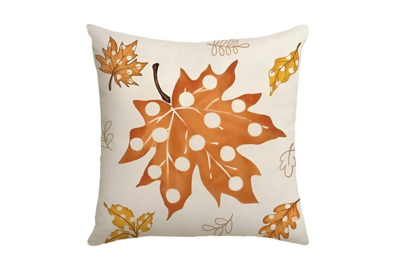 WS-Trend Kissenhülle Herbst Motiv 2er Set Kissenbezug Dekokissen 45x45 cm, (2 Stück) von WS-Trend