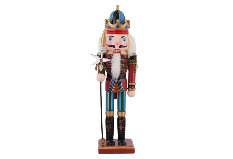 WS-Trend Nussknacker Nussknacker Figur 30 cm – Holz Weihnachtsdekoration König Rot-Gold WS-Trend Nussknacker Nussknacker Figur 30 cm – Holz Weihnachtsdekoration König Rot-Gold von WS-Trend