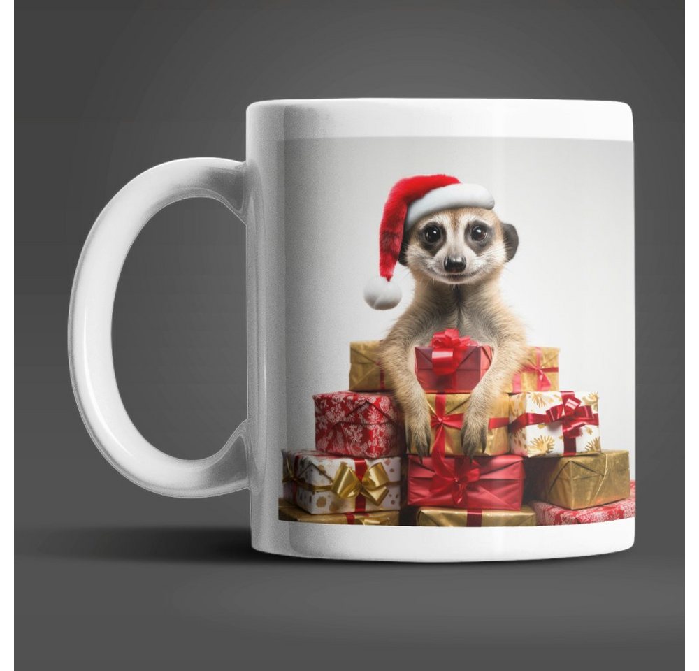 WS-Trend Tasse Christmas Erdmännchen Geschenke Weihnachten Kaffeetasse Teetasse, Keramik, 330 ml WS-Trend Tasse Christmas Erdmännchen Geschenke Weihnachten Kaffeetasse Teetasse, Keramik, 330 ml von WS-Trend