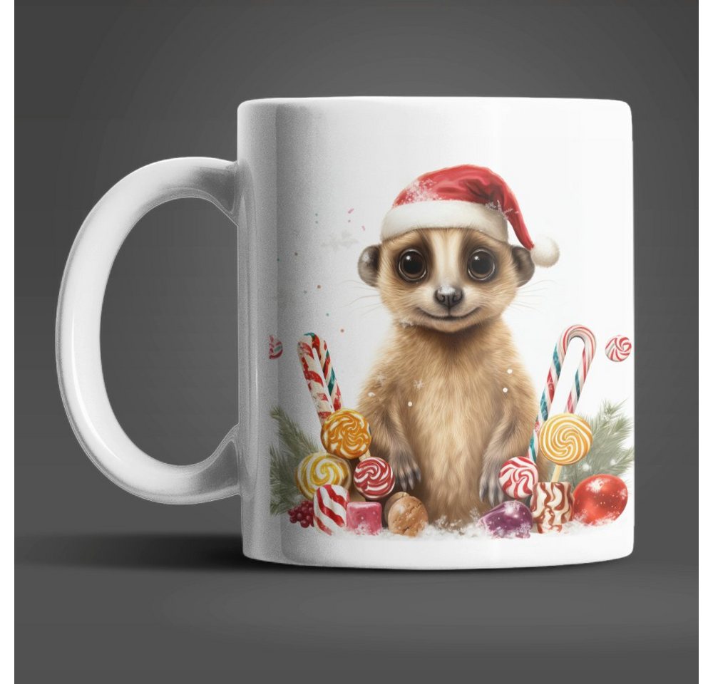 WS-Trend Tasse Christmas Erdmännchen Weihnachten Kinder Teetasse, Keramik, Geschenkidee Geschenk 330 ml WS-Trend Tasse Christmas Erdmännchen Weihnachten Kinder Teetasse, Keramik, Geschenkidee Geschenk 330 ml von WS-Trend