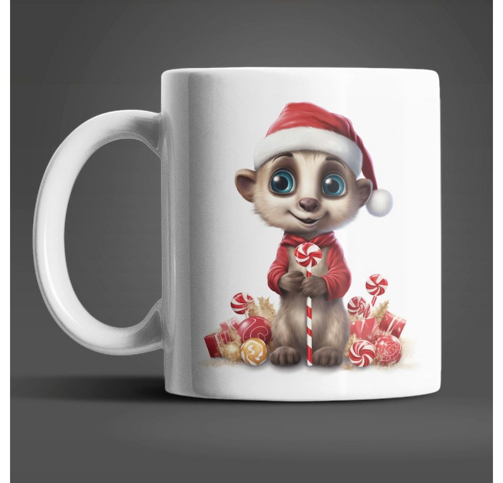 WS-Trend Tasse Christmas Erdmännchen Weihnachten Kinder Teetasse, Keramik, Geschenkidee Geschenk 330 ml WS-Trend Tasse Christmas Erdmännchen Weihnachten Kinder Teetasse, Keramik, Geschenkidee Geschenk 330 ml von WS-Trend
