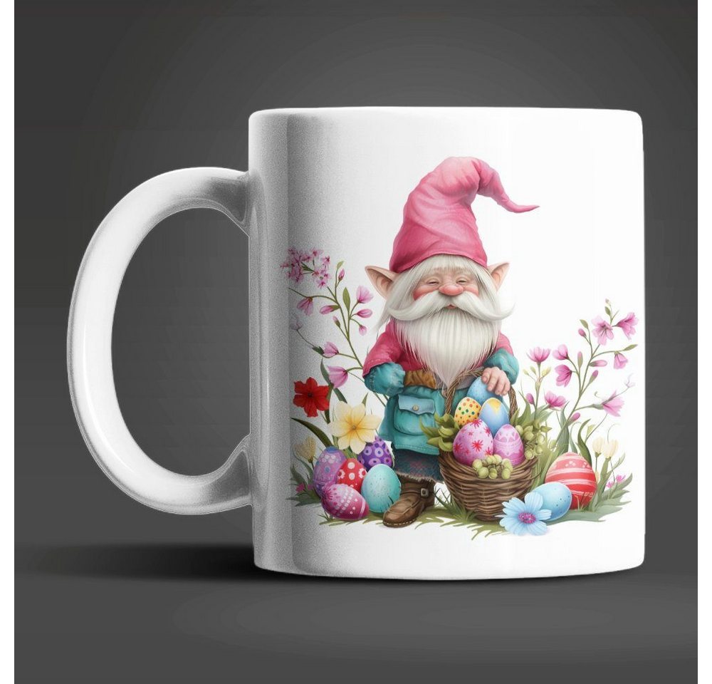 WS-Trend Tasse Gnom Ostern Ostereier Keramik Kaffeetasse Teetasse, Keramik, Geschenke WS-Trend Tasse Gnom Ostern Ostereier Keramik Kaffeetasse Teetasse, Keramik, Geschenke von WS-Trend