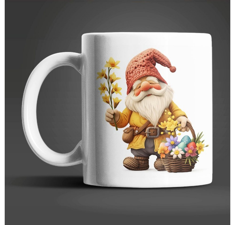 WS-Trend Tasse Gnom Ostern Tasse 325 ml Keramik – lustiges Ostereier Design, Keramik, Geschenk WS-Trend Tasse Gnom Ostern Tasse 325 ml Keramik – lustiges Ostereier Design, Keramik, Geschenk von WS-Trend