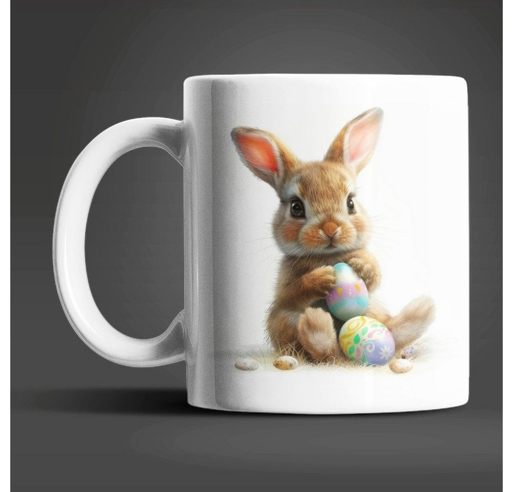 WS-Trend Tasse Osterhase Ostereier Ostern Bunny Kaffeetasse Teetasse Geschenkidee, Keramik WS-Trend Tasse Osterhase Ostereier Ostern Bunny Kaffeetasse Teetasse Geschenkidee, Keramik von WS-Trend