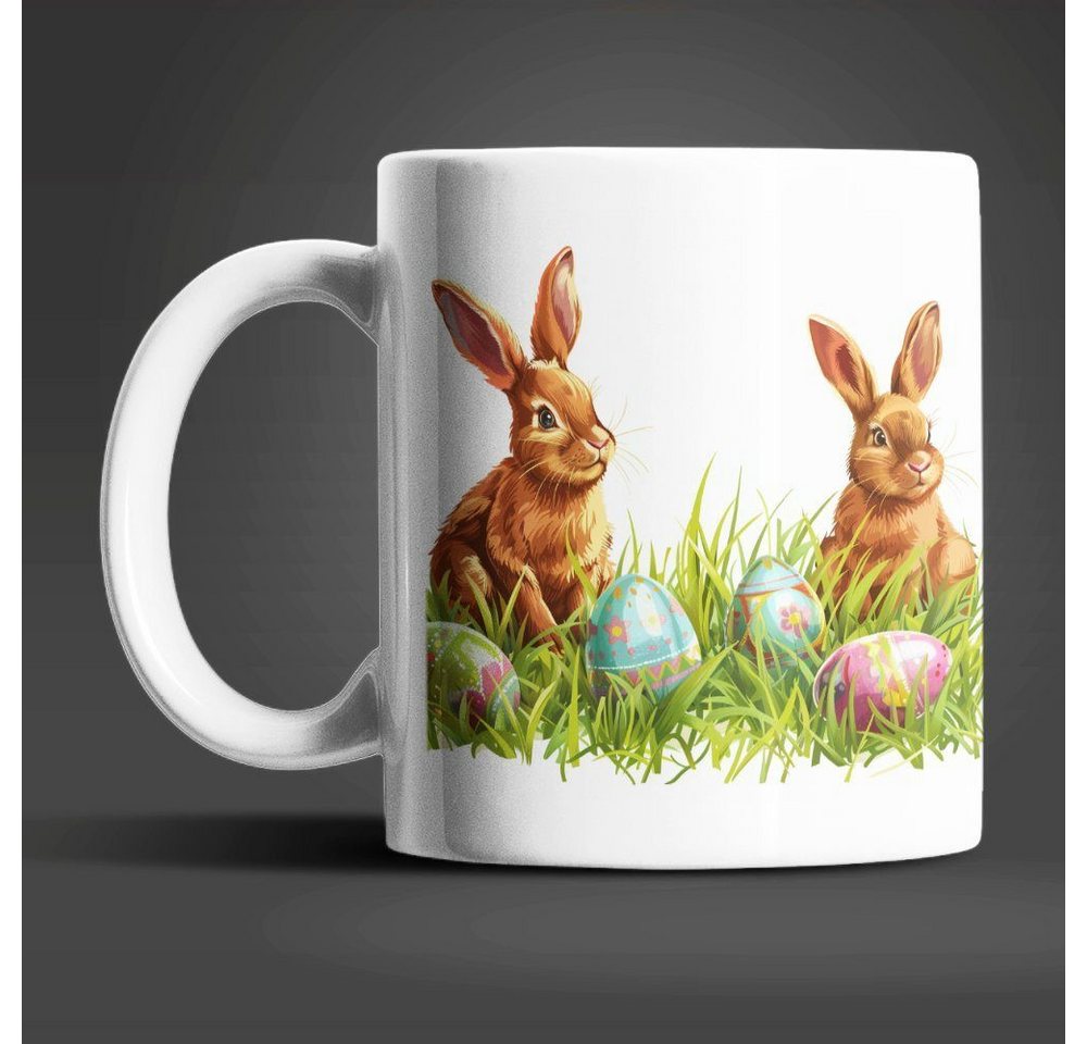 WS-Trend Tasse Osterhase Ostereier Ostern Kaffeetasse Teetasse, Keramik, 325 ml WS-Trend Tasse Osterhase Ostereier Ostern Kaffeetasse Teetasse, Keramik, 325 ml von WS-Trend