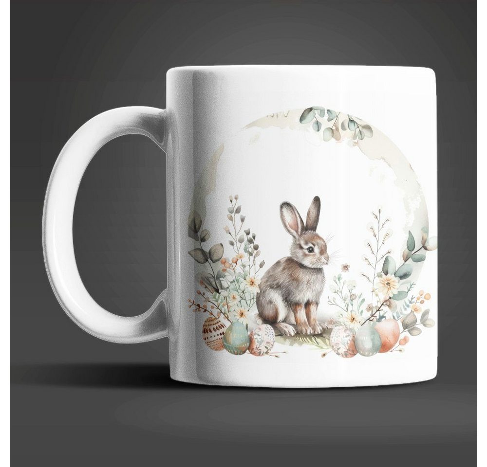 WS-Trend Tasse Osterhase Vintage Ostereier Ostern Kaffeetasse Teetasse, Keramik, 325 ml WS-Trend Tasse Osterhase Vintage Ostereier Ostern Kaffeetasse Teetasse, Keramik, 325 ml von WS-Trend