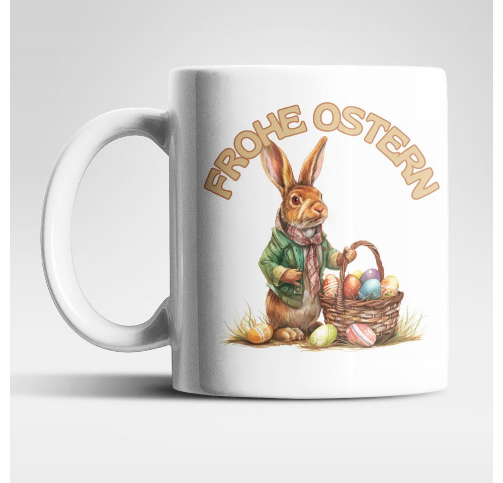 WS-Trend Tasse Ostern Hase Ostereier Kaffeetasse Teetasse Geschenkidee 325 ml, Keramik WS-Trend Tasse Ostern Hase Ostereier Kaffeetasse Teetasse Geschenkidee 325 ml, Keramik von WS-Trend