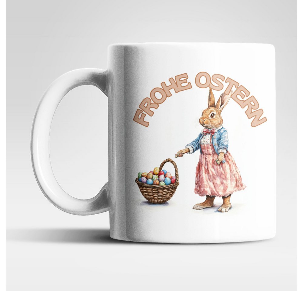 WS-Trend Tasse Ostern Hase Ostereier Kaffeetasse Teetasse Geschenkidee 325 ml, Keramik WS-Trend Tasse Ostern Hase Ostereier Kaffeetasse Teetasse Geschenkidee 325 ml, Keramik von WS-Trend