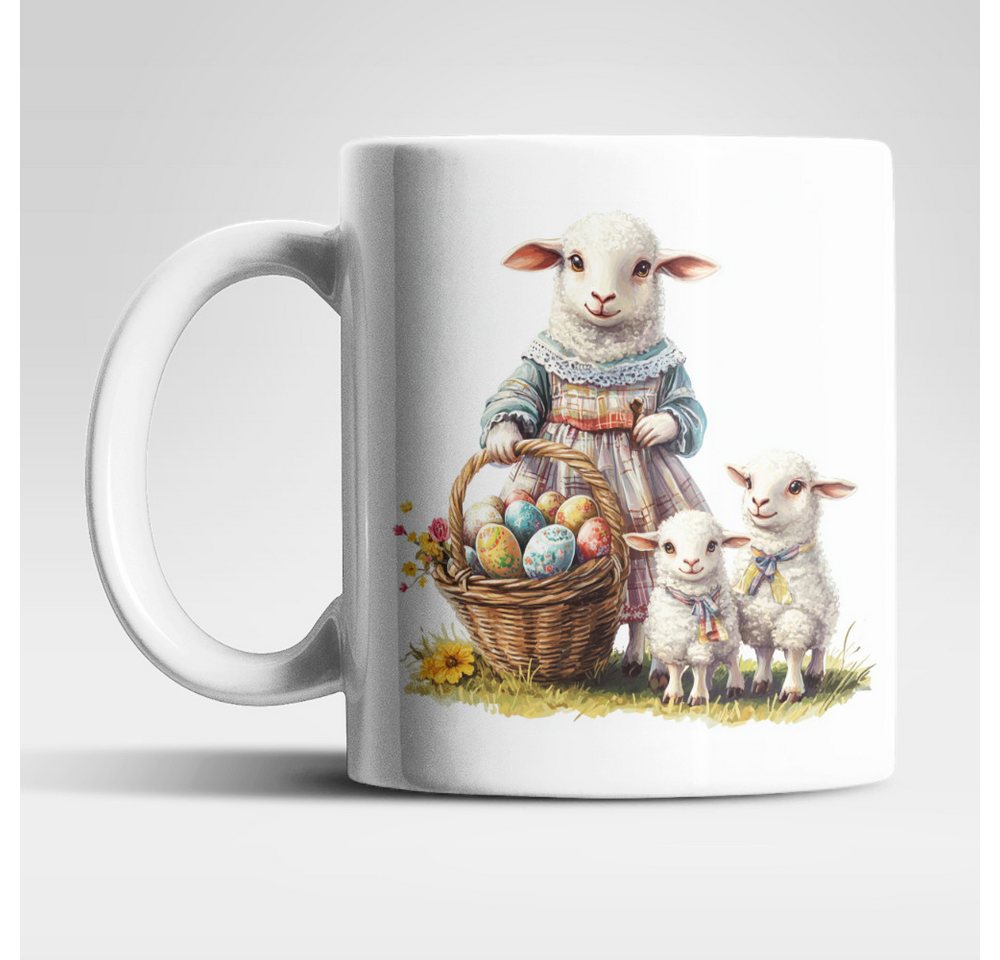 WS-Trend Tasse Ostern Schaaf Ostereier Kaffeetasse Teetasse Geschenkidee 325 ml, Keramik WS-Trend Tasse Ostern Schaaf Ostereier Kaffeetasse Teetasse Geschenkidee 325 ml, Keramik von WS-Trend