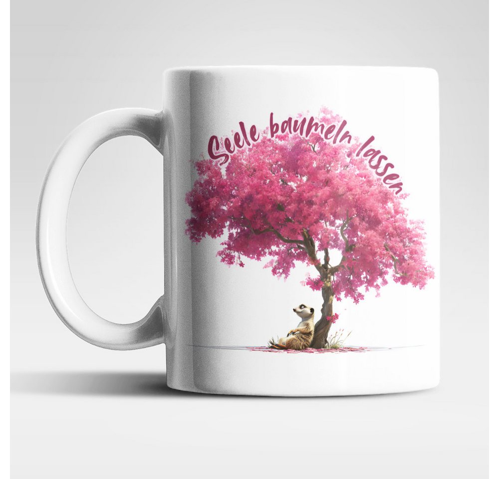 WS-Trend Tasse Seele baumeln lassen Panda Hase Kaffeetasse Teetasse Geschenkidee, Keramik von WS-Trend