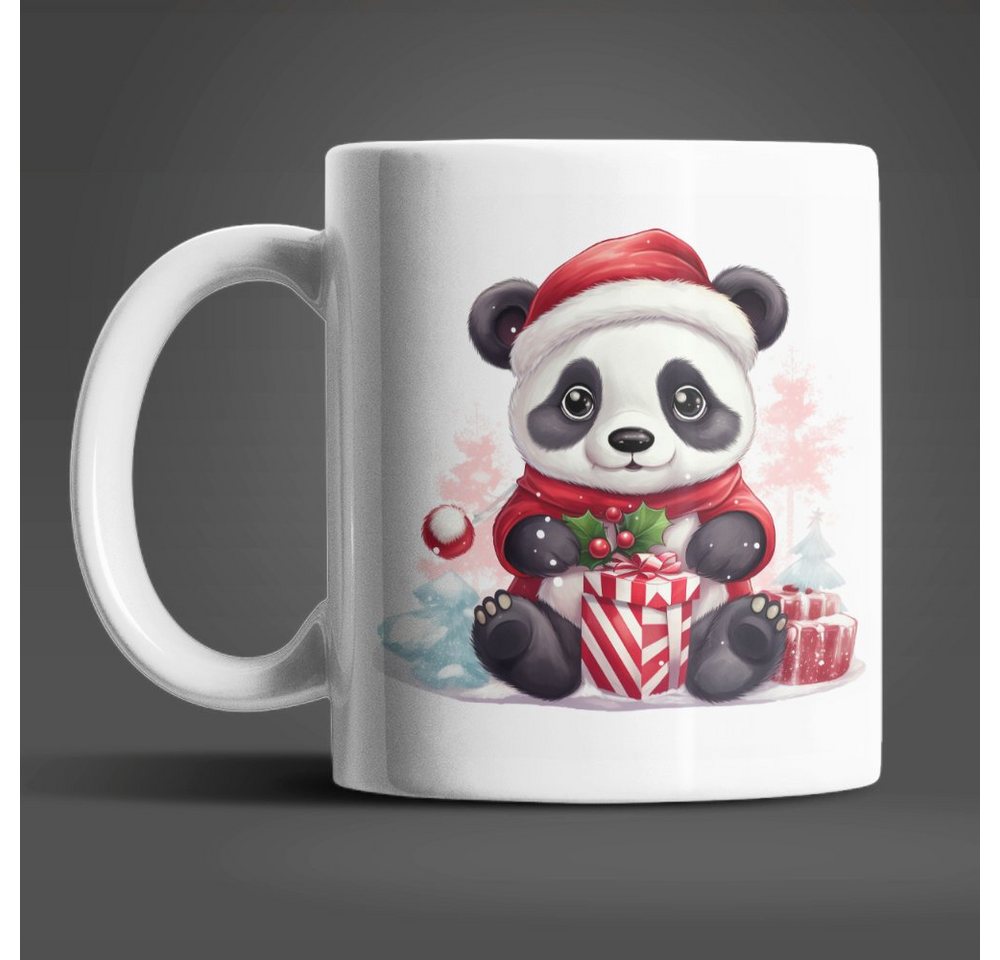 WS-Trend Tasse Süßer Weihnachten Panda Kaffeetasse Teetasse, Keramik, Geschenkidee 330 ml WS-Trend Tasse Süßer Weihnachten Panda Kaffeetasse Teetasse, Keramik, Geschenkidee 330 ml von WS-Trend