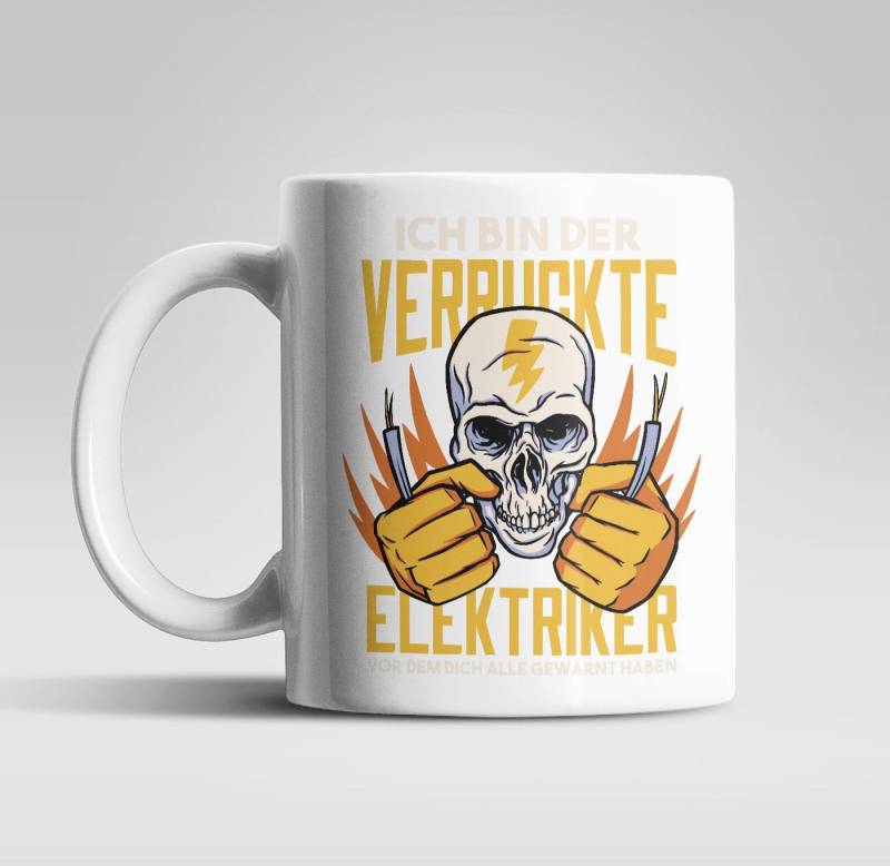 WS-Trend Tasse Verrückte Elektriker Kaffeetasse Teetasse Geschenkidee, keramik, 330 ml WS-Trend Tasse Verrückte Elektriker Kaffeetasse Teetasse Geschenkidee, keramik, 330 ml von WS-Trend