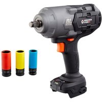 Ws24 - Akku-Drehschlagschrauber wds 18V 1/2" 1.600 nm Solo inkl. Steckschlüsseleinsätze von WS24