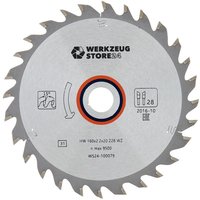 Ws24 - hm Kreissägeblatt Holz 160 x 2,2 x 20 wz 28 100079 von WS24