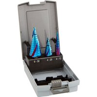 Ws24 - Stufenbohrer Set 3tlg. mit titanpro Besch. 100468 von WS24