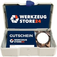 Geschenkgutschein Wert 50 € (Motiv Dunkelblau) - im Miniatur Systainer von WS24