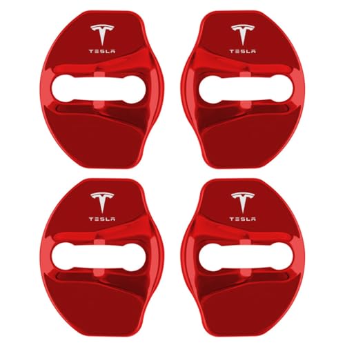 WSADRFXS 4 Stück Autotürschloss-Abdeckung für Tesla Model 3 2022-2025,Türschloss-Schutz Schnallenabdeckung Robust und Nicht Leicht Verformbar,B WSADRFXS 4 Stück Autotürschloss-Abdeckung für Tesla Model 3 2022-2025,Türschloss-Schutz Schnallenabdeckung Robust und Nicht Leicht Verformbar,B von WSADRFXS