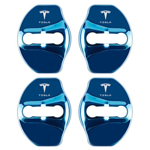 WSADRFXS 4 Stück Autotürschloss-Abdeckung für Tesla Model s 100dAWD 60 60DAWD 70 70DAWD 2013-2025,Türschloss-Schutz Schnallenabdeckung Robust und Nicht Leicht Verformbar,E WSADRFXS 4 Stück Autotürschloss-Abdeckung für Tesla Model s 100dAWD 60 60DAWD 70 70DAWD 2013-2025,Türschloss-Schutz Schnallenabdeckung Robust und Nicht Leicht Verformbar,E von WSADRFXS