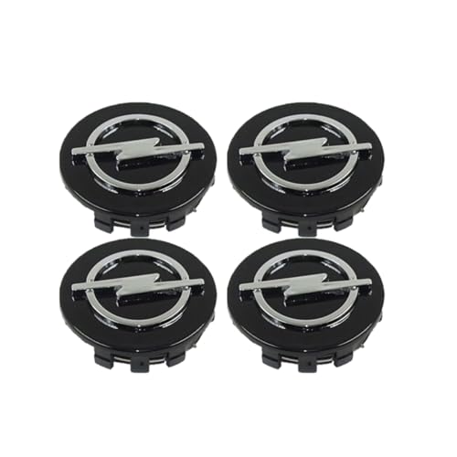 WSADRFXS 4 Stück Nabenkappe für Opel Vivaro 2019-2023,Wasserdicht Radnabendeckel,60mm-A von WSADRFXS