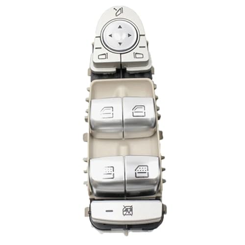 Kompatibel Mit Benz C300 C400 GLC300 2059056811 Elektrischer Fensterheberschalter Fahrerseite Fensterheber(Beige) von WSBOJXTH