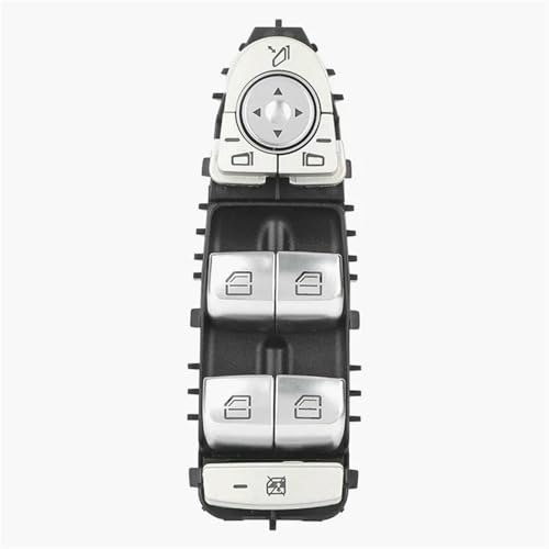 Kompatibel Mit Benz C300 C400 GLC300 2059056811 Elektrischer Fensterheberschalter Fahrerseite Fensterheber(Black) von WSBOJXTH