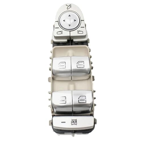 Kompatibel Mit Benz W205 C160 C180 C200 C220 C250 C300 C400 C450 C-Klasse Fensterheberschalter Elektrisch 2059056811 Fensterheber(Beige) von WSBOJXTH