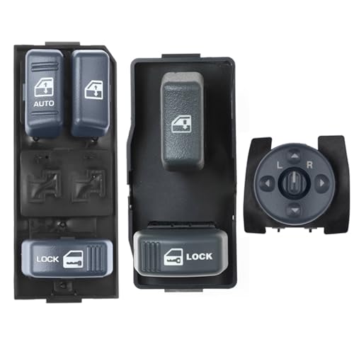 Kompatibel Mit Cadillac Für Escalade 1999 2000 Auto 15151356 15151360 15151362 15009690 Power Master Fensterschalter Fensterheber(2 Door Switch Set) von WSBOJXTH