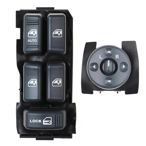 Kompatibel Mit Cadillac Für Escalade 1999 2000 Auto 15151356 15151360 15151362 15009690 Power Master Fensterschalter Fensterheber(A Pair) von WSBOJXTH