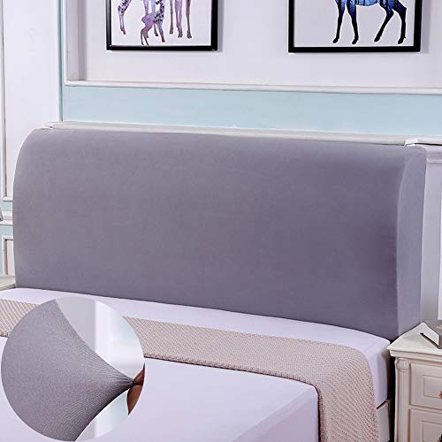 WSGJHB Bett Kopfteil Hussen, Bettkopfteil Bezug Kopfteilbezug Staubdicht, Abdeckungen Für Schlafzimmer Elastische All-Inclusive Bett Kopf Abdeckung Universelle Größe 170-190 cm Husse Hellgrau WSGJHB Bett Kopfteil Hussen, Bettkopfteil Bezug Kopfteilbezug Staubdicht, Abdeckungen Für Schlafzimmer Elastische All-Inclusive Bett Kopf Abdeckung Universelle Größe 170-190 cm Husse Hellgrau von WSGJHB