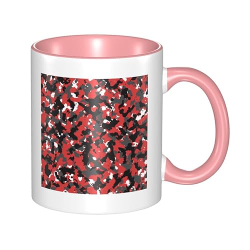 WSHFFILO Keramiktasse mit Camouflage-Muster WSHFFILO Keramiktasse mit Camouflage-Muster von WSHFFILO