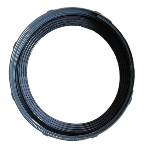 1 Stück Klemmmutter mit Dichtung, kompatibel mit Braun Mixer BR64184624 Zubehör MX2000 MX2050 MX 2050 MX2050BL MN von WSIEHFLT