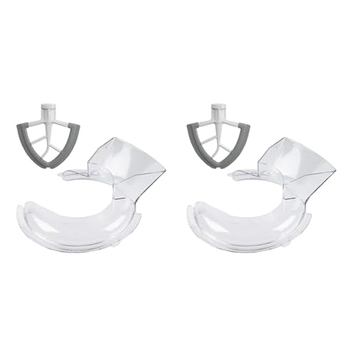 A78E-Mixing Bat und Spritzschutz, kompatibel mit KitchenAid Tilt-Head Standmixer Mixer Stand Zubehör Küchenteile A78E-Mixing Bat und Spritzschutz, kompatibel mit KitchenAid Tilt-Head Standmixer Mixer Stand Zubehör Küchenteile von WSIEHFLT