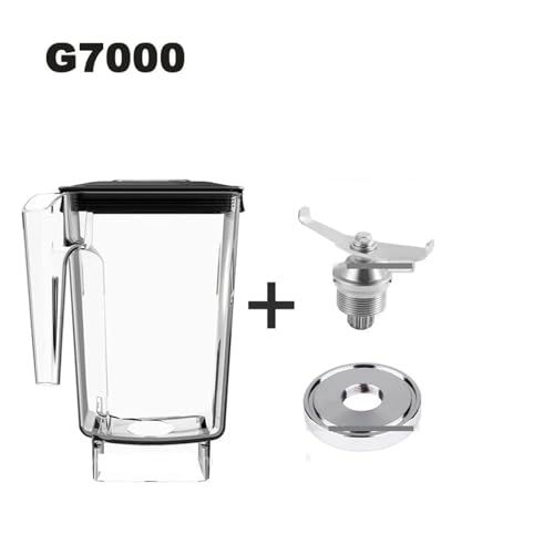 Kompatibel mit G2001 G5200 G1100 G5500 G7700 G7000, Behälter mit Klinge, und Deckelbehälter, professioneller Mixer(G7000 CUP knife) von WSIEHFLT