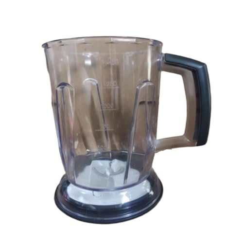 Mixerbecher, kompatibel mit Braun MQ500 MQ505 MQ525 MQ535 MQ545 MQ700 MQ705 MQ725 MQ735 MQ745 MQ785 MQ7871250ML Ersatzbecher von WSIEHFLT