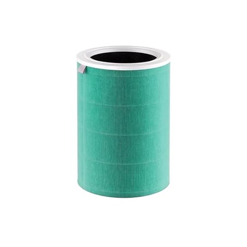 WSIEHFLT Kompatibilität for Xiaomi Luftreiniger 3H 2 2C 2H 2S 3 3S 3C Filter Aktivkohlenetz H13 HEPA 3-in-1-Filter Luftreiniger 3H3C-Filter(Type 1-Green) von WSIEHFLT
