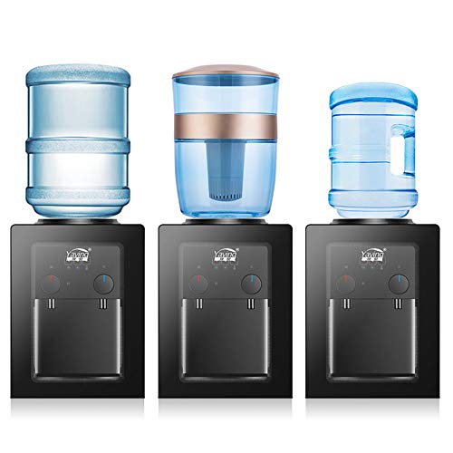 Elektrischer Wasserspender Büro Trinkwassererhitzer Büro Zuhause Heißwasserspender Kochgeschirr Trinkwasser Kleiner Wasserspender Geeignet für Büro und Zuhause 270 x 235 x 370 mm von WSIKGHU