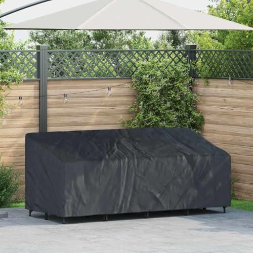 Gartenmöbelabdeckung, 220 x 100 x 89 cm, 420D Oxford-Gewebe, Möbel-Zubehör, Outdoor-Möbelabdeckungen von WSJHUHK