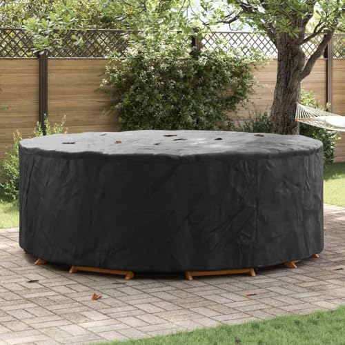 Gartenmöbelabdeckung, 244 x 244 x 71 cm, 210D Oxford-Gewebe, Möbel-Zubehör, Outdoor-Möbelabdeckungen von WSJHUHK
