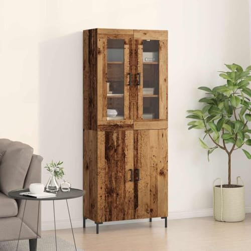 Sideboard mit Wandschrank, Holzwerkstoff, Schränken und Aufbewahrung, Buffets und Sideboards von WSJHUHK