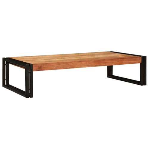 WSJHUHK Badregal 100 x 50 x 23 cm aus massivem Mangoholz, Eisen-Möbel, Schränke & Aufbewahrung, Waschtischunterschrank, Badezimmer-Waschtischunterschrank von WSJHUHK