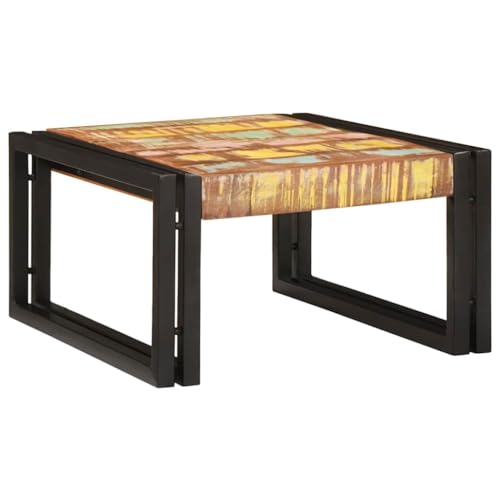 WSJHUHK Badregal 60 x 50 x 23 cm, massives Mangoholz, Eisen-Möbel, Schränke & Aufbewahrung, Waschtischunterschrank, Badezimmer-Waschtischunterschrank von WSJHUHK